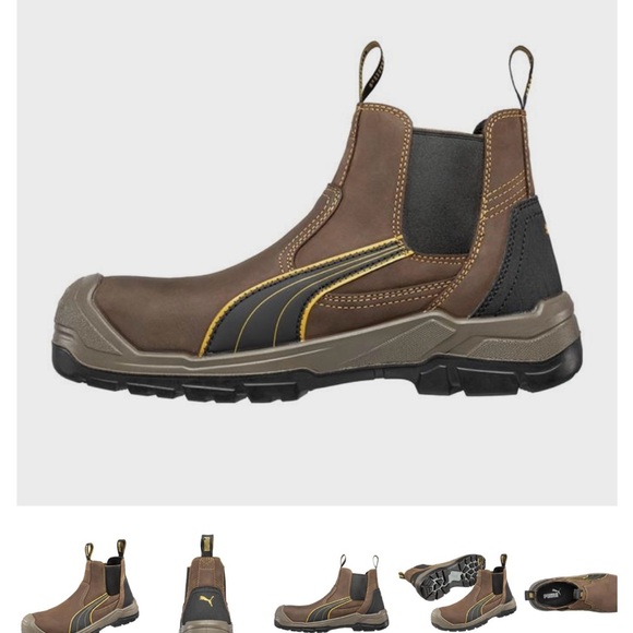 Men's Puma Safety Tanami Mid Composite Toe Waterproof Boots $79 Men’s Size 11W - Picture 7 of 14